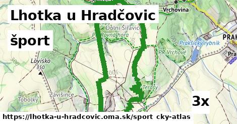 šport v Lhotka u Hradčovic