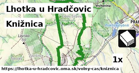 Knižnica, Lhotka u Hradčovic