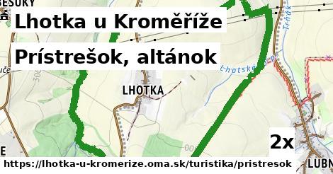 prístrešok, altánok v Lhotka u Kroměříže