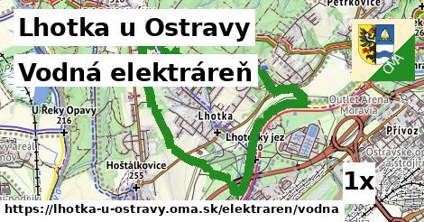 Vodná elektráreň, Lhotka u Ostravy