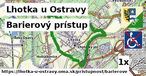 Barierový prístup, Lhotka u Ostravy