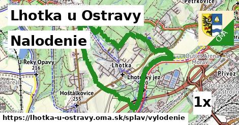 nalodenie v Lhotka u Ostravy