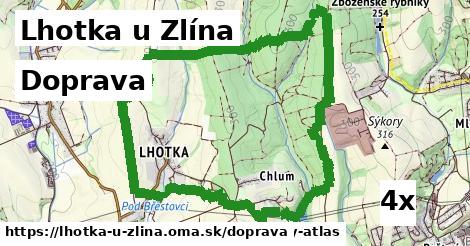 doprava v Lhotka u Zlína