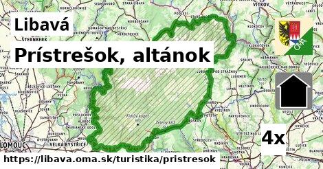 Prístrešok, altánok, Libavá