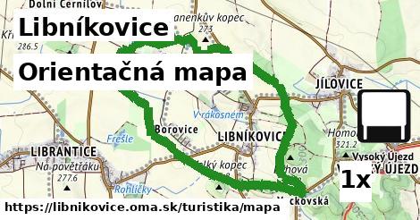 Orientačná mapa, Libníkovice