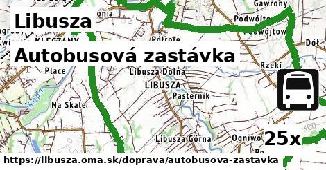 Autobusová zastávka, Libusza