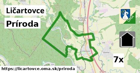 príroda v Ličartovce