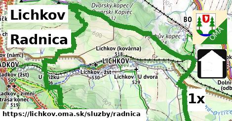 Radnica, Lichkov