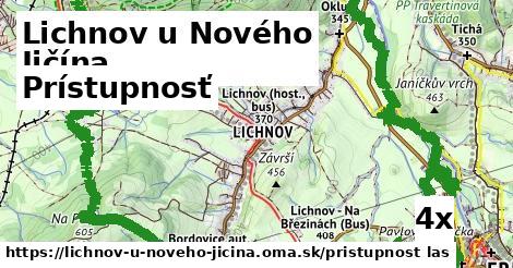 prístupnosť v Lichnov u Nového Jičína