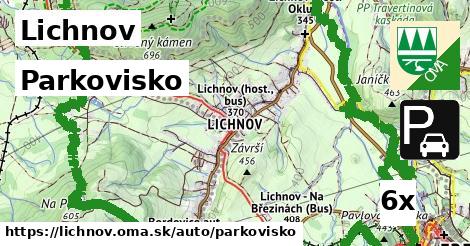 parkovisko v Lichnov