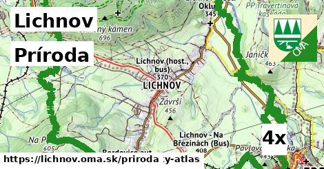 príroda v Lichnov