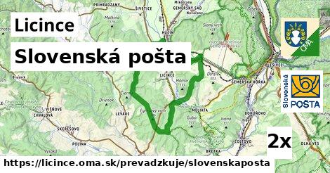 Slovenská pošta v Licince