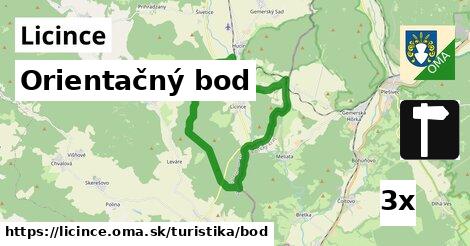 Orientačný bod, Licince