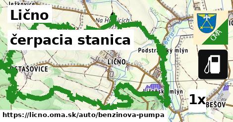 čerpacia stanica, Lično