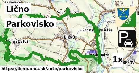 Parkovisko, Lično