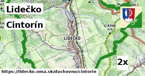 Cintorín, Lidečko