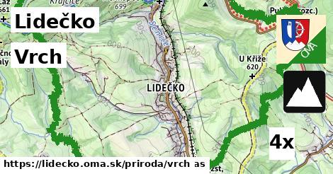 Vrch, Lidečko