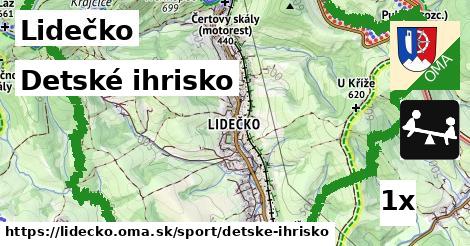 Detské ihrisko, Lidečko