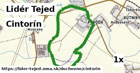 cintorín v Lidér Tejed