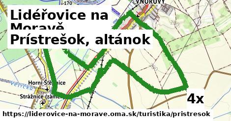 prístrešok, altánok v Lidéřovice na Moravě