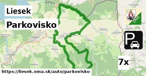 Parkovisko, Liesek