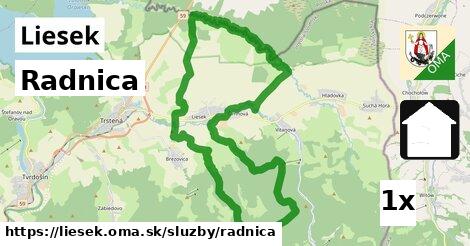 Radnica, Liesek