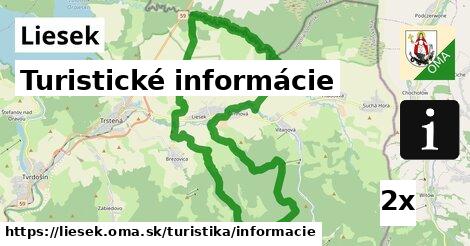 Turistické informácie, Liesek