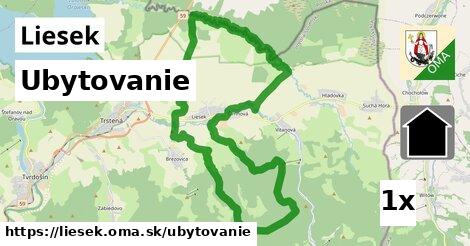 ubytovanie v Liesek