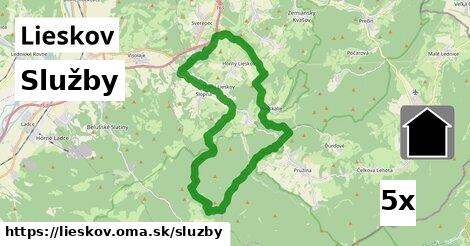 služby v Lieskov