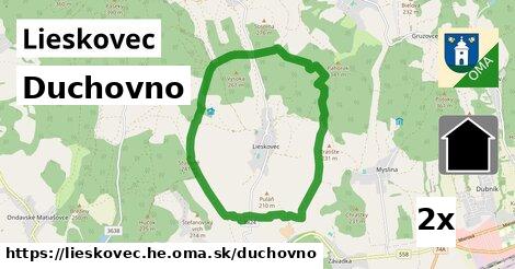 duchovno v Lieskovec, okres HE