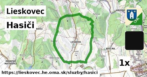 Hasiči, Lieskovec, okres HE