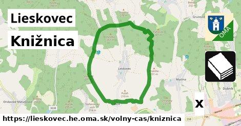 Knižnica, Lieskovec, okres HE