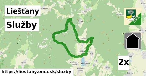 služby v Liešťany