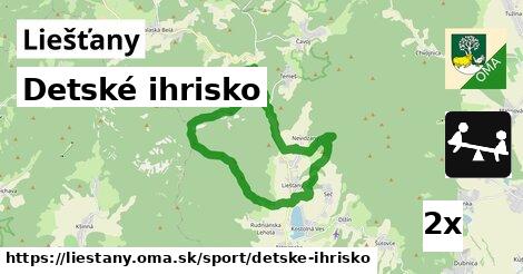 Detské ihrisko, Liešťany