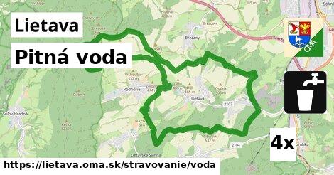 Pitná voda, Lietava