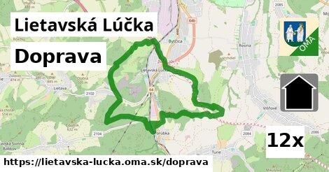 doprava v Lietavská Lúčka