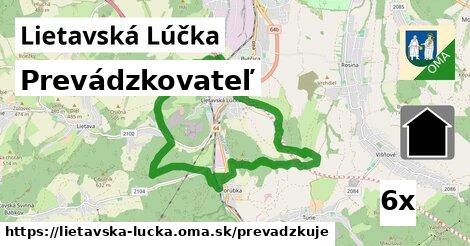 prevádzkovateľ v Lietavská Lúčka