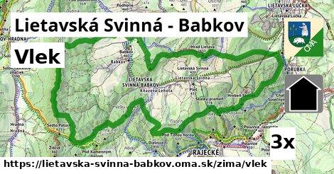 Vlek, Lietavská Svinná - Babkov