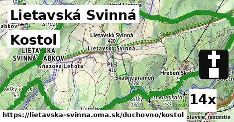 Kostol, Lietavská Svinná