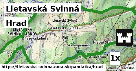 Hrad, Lietavská Svinná