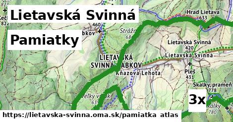 pamiatky v Lietavská Svinná