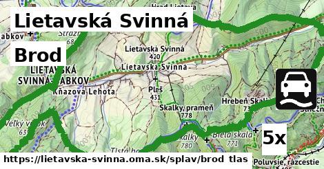 Brod, Lietavská Svinná