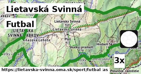 Futbal, Lietavská Svinná