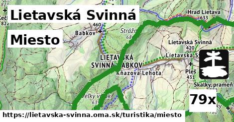 Miesto, Lietavská Svinná