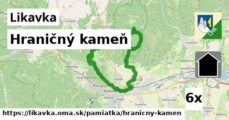 Hraničný kameň, Likavka