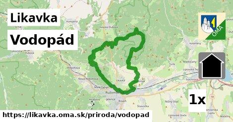 Vodopád, Likavka