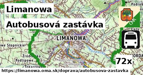 Autobusová zastávka, Limanowa