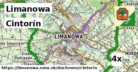 Cintorín, Limanowa