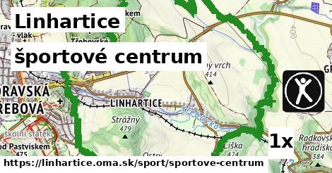 športové centrum, Linhartice