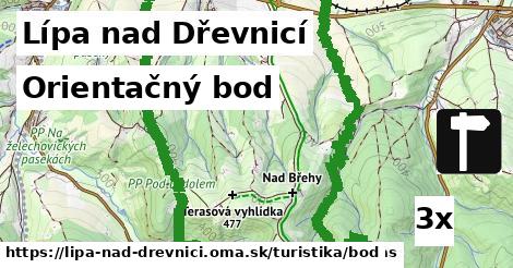 orientačný bod v Lípa nad Dřevnicí